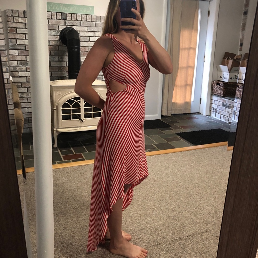 Hardly worn high to low dress